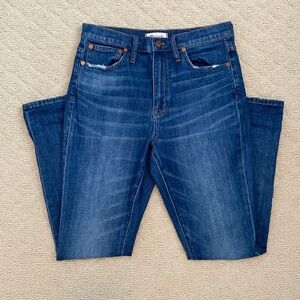Madewell High rise Slim boyfriend jeans size 27